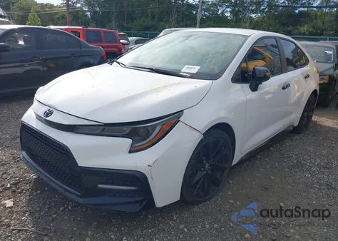 2022 Toyota Corolla Se Nightshade Edition z USA, uszkodzony, nr VIN 5YFS4MCE9NP134465